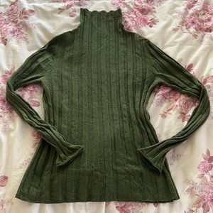 J Crew 365 stretch ribbed sweater